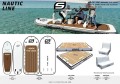 Platforma pompowana The Dock SAFE duża pływający taras - Deski SUP Team (wieloosobowe) - Obraz nr2