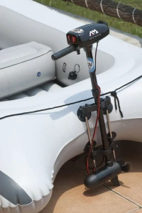 Ponton sportowo - wędkarski Motion z silnikiem elektrycznym Aqua Marina
