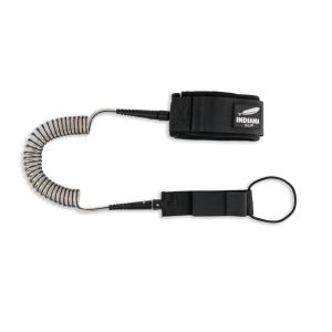 Smycz / leash czarna do deski SUP Indiana