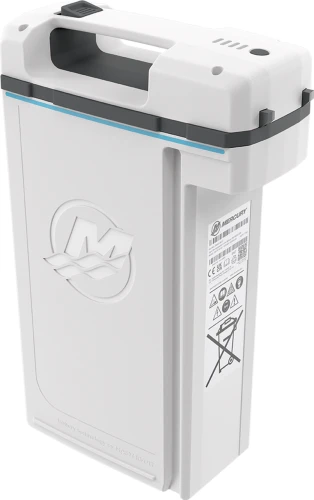 Bateria Mercury Avator 1 kWh (1005 Wh) — widok ogólny z uchwytem i diodami LED