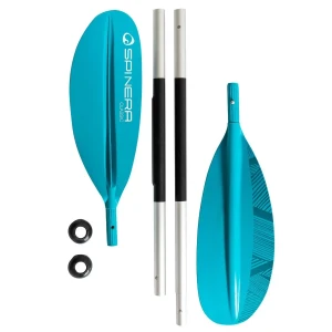 Wiosło kajakowe Classic Spinera Blue - 4 częściowe niebieskie