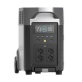 EcoFlow DELTA Pro – ujęcie 3/4 przód, porty USB/USB-C i gniazda AC