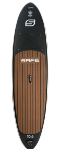 Deska SUP Nautic SAFE 10.6 paddleboard na jacht CZARNY