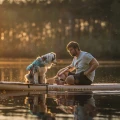 SUP Moai Beach Vibe 10.6 do pływania z psem