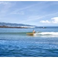 Jazda na fali na desce elektro sup Aqua Marina Turbo 320