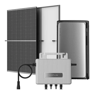 Zestaw fotowoltaiki balkonowej EcoFlow z magazynem energii 1,92kWh STREAM AC Pro 1020W