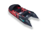 Ponton Gladiator Active C330 AL czerwono - czarny + markiza i torby