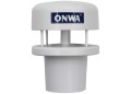 Anemometr ultradźwiękowy – widok z przodu; ONWA KW-360 MINI, kompaktowa głowica IP65.