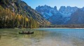 Kanadyjka Grabner Adventure – lifestyle, na rzece o słabym nurcie