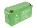Akumulator AZO Digital LiFePO4 12V 200Ah (LP12-200) — BMS 150A, Bluetooth, mata grzewcza, widok z lewego skosa od przodu