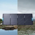 Mobilny panel solarny 400W do ładowania stacji zasilania – ujęcie rozłożonego panelu Anker SOLIX PS400