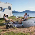 Składany panel solarny 400W – zestaw do biwaku i kampera, ładowanie stacji zasilania, Anker SOLIX PS400