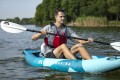 wiosłowanie w kajaku widok kajaka AQUA MARINA BETTA na wodzie 0001_227