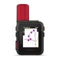 Garmin inReach Mini 3 Plus – widok z przodu, mapa śladu z punktami na trasie (tracking)
