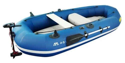 Ponton wędkarski Classic Aqua Marina z silnikiem elektrycznym 6954521603834.webp