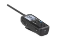 Ręczna radiostacja VHF ICOM IC-M94DE AIS/DSC z GPS, ujęcie pod kątem z włączonym ekranem
