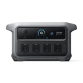 Anker SOLIX C2000 Gen 2 2048Wh – panel przedni stacji zasilania, ekran LCD, porty USB i 4 gniazda AC 230V