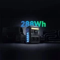 Anker SOLIX C300X AC 288Wh – grafika produktowa z informacją o pojemności 288Wh (stacja w scenie)