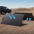panel fotowoltaiczny bifacial Anker Solix PS100 100W w użyciu outdoor