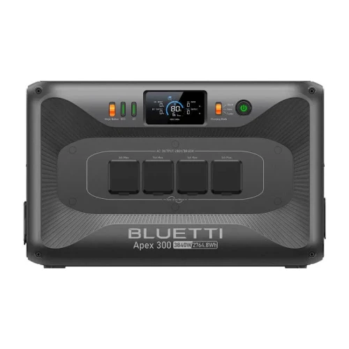 stacja zasilania BLUETTI Apex 300 widok frontowy