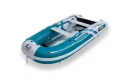 ponton Gladiator C330 AD morski biały podłoga air deck widok z przodu pod kątem