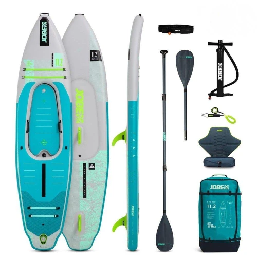 Stabilna hybryda SUP-kajak Jobe Tana 11.2 Premium-cały zestaw