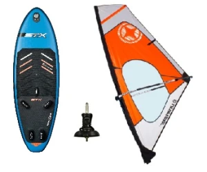 Zestaw WindSUP STX WS250 Freeride + pędnik Unifiber Dacron 5,5 m² + paleta Cardan Joint