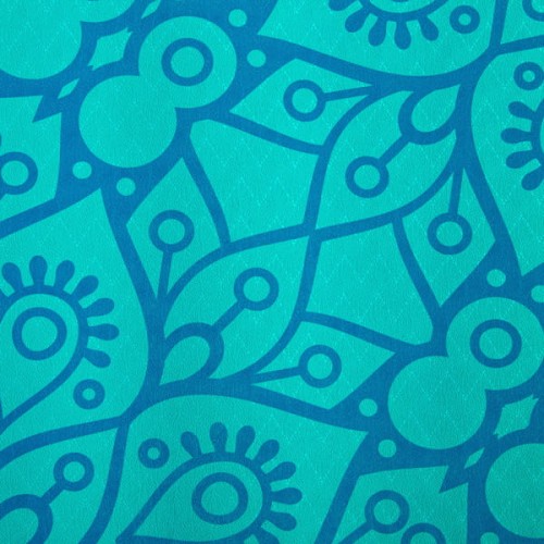 Mata do jogi MANDALA turkus - Joga - Obraz nr5