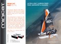 MiniCat 460 Elite – schemat/wizualizacja wymiarów zestawu (rysunek)