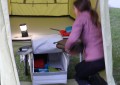 B-Turtle przyczepka rowerowa + namiot  - Namiot pompowany na rower - Obraz nr18