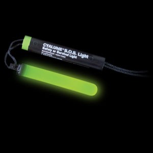 SOS marker Cyalume® - zielony / ultrapomarańczowy