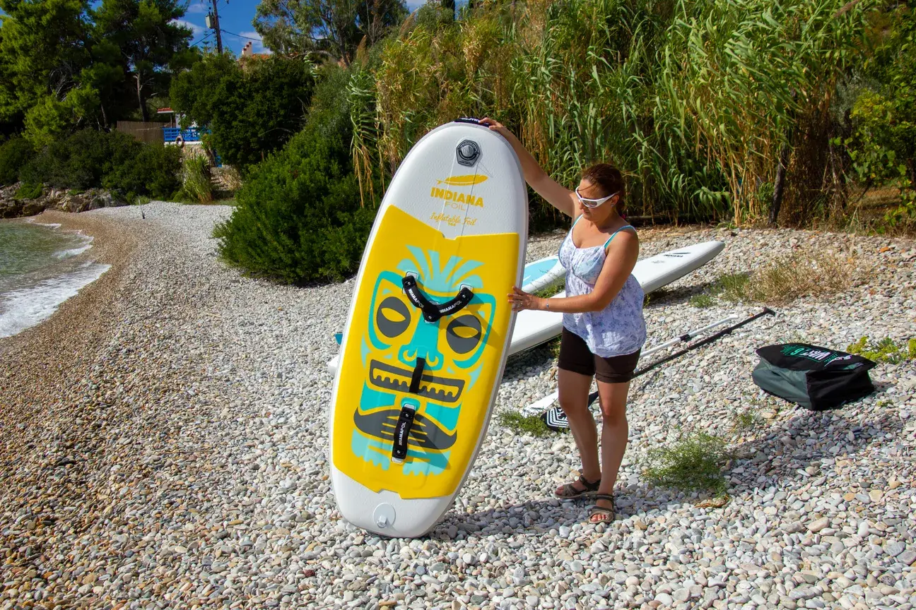 Napompowana deska sup foil