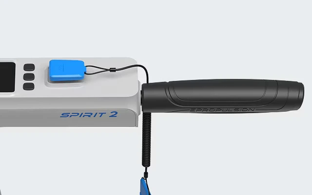 Spirit 2 ePropulsion - silnik elektrycnzy - widok rumpla - zbliżenie detal