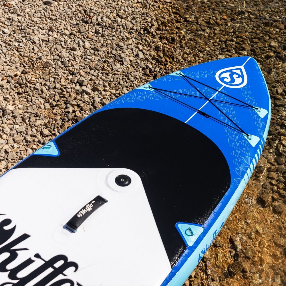 Deska SMU Skiffo WindSup - deska leżąca na plaży - zbliżenie